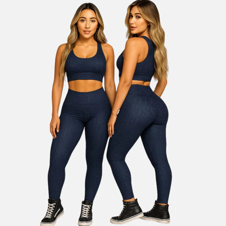 Legging Feminina Fitness 3D Cintura Alta | Compressão e Conforto | Academia e Corrida