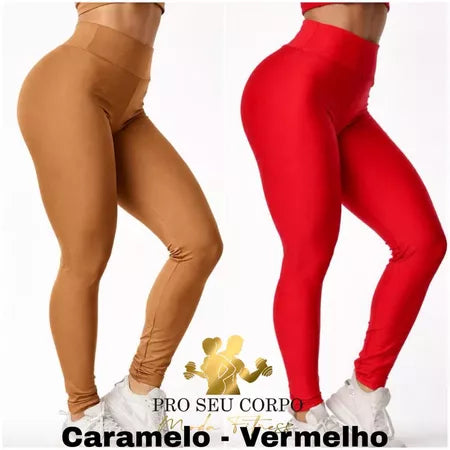 Kit 2 Leggings Suplex Zero Transparência