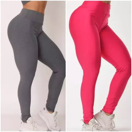 Kit 2 Leggings Suplex Zero Transparência