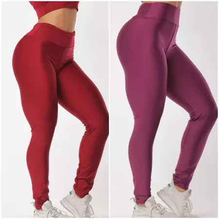 Kit 2 Leggings Suplex Zero Transparência